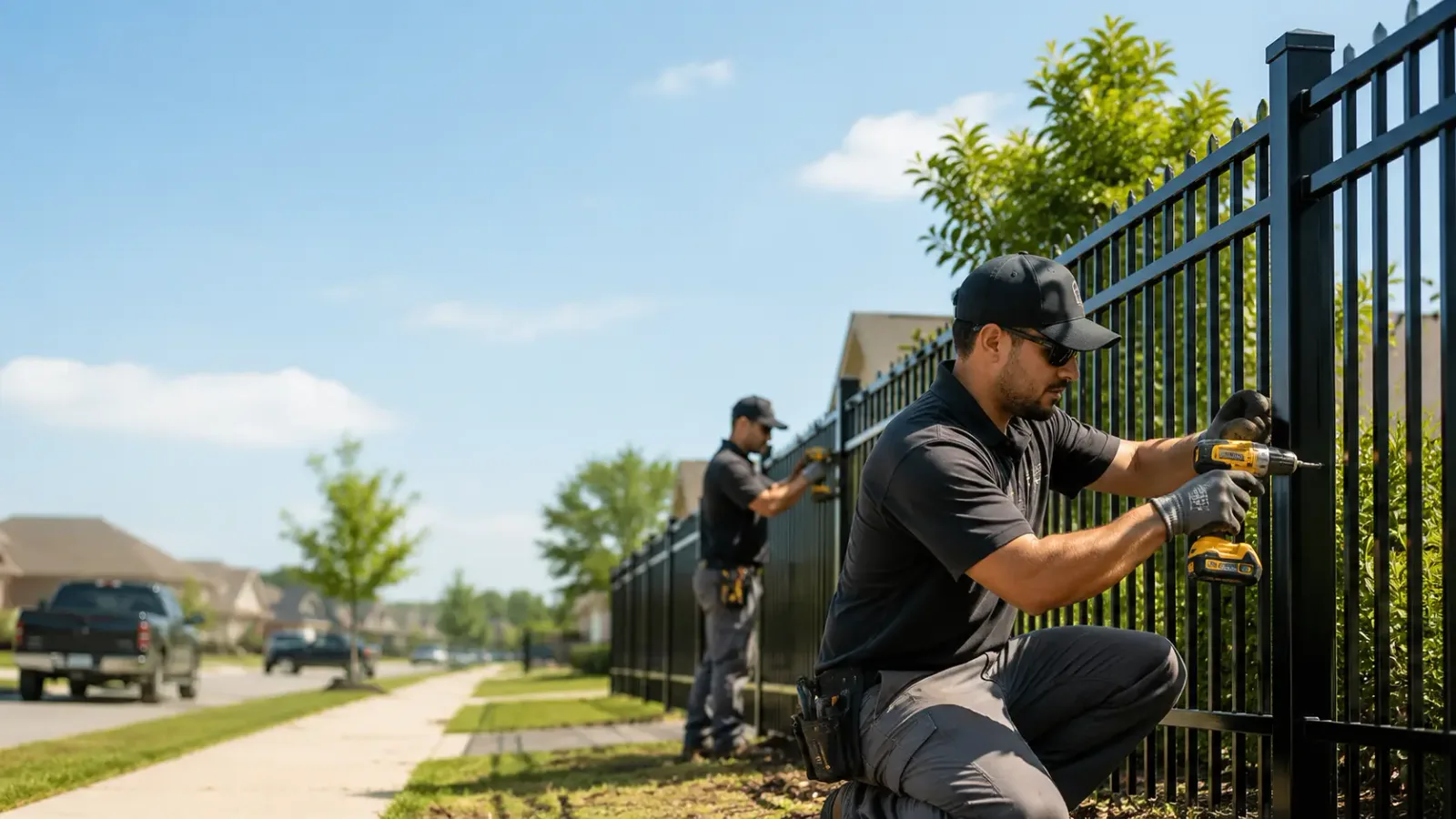 Metal Fence Installation in Griffin, GA